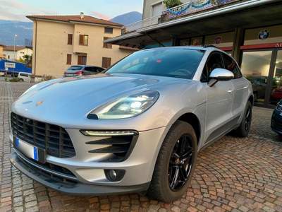 Porsche Macan 3.0 S Diesel LED RADAR PASM Argento usata Costa Volpino