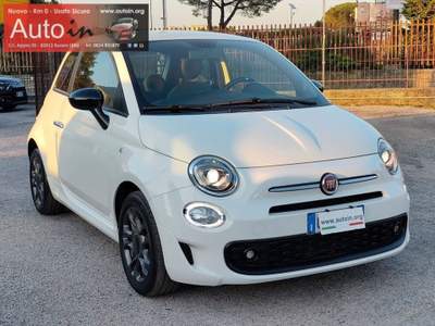 Fiat 500 1.0 Hybrid Connect Neopatentati Bianco usata Bonea