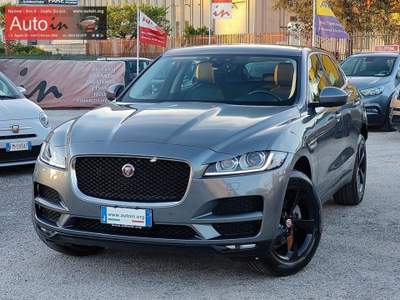 Jaguar F-Pace 2.0 D 180 CV AWD aut. Prestige Grigio usata Bonea