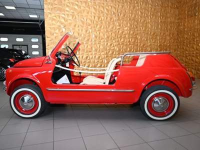 Fiat 500 F110 SPIAGGINA TOTALMENTE RESTAURATA TARGHE ORIGIN Rosso usata Brescia