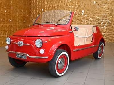 Fiat 500 F110 SPIAGGINA TOTALMENTE RESTAURATA TARGHE ORIGIN Rosso usata Brescia