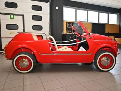 Fiat 500 F110 SPIAGGINA TOTALMENTE RESTAURATA TARGHE ORIGIN Rosso usata Brescia