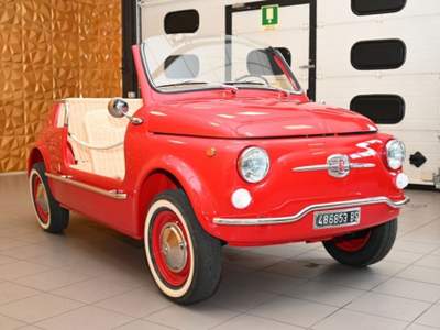 Fiat 500 F110 SPIAGGINA TOTALMENTE RESTAURATA TARGHE ORIGIN Rosso usata Brescia