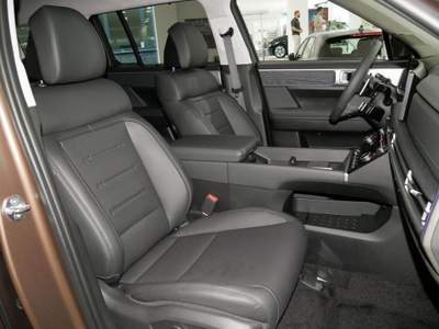 Hyundai Santa Fe 1.6 T-GDi HEV 4WD AT 7 posti XCLASS Marrone usata Castelnuovo Rangone