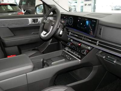 Hyundai Santa Fe 1.6 T-GDi HEV 4WD AT 7 posti XCLASS Marrone usata Castelnuovo Rangone