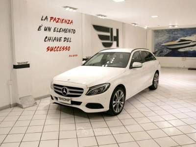 Mercedes-Benz Classe C C 220 BlueTEC S.W. Automatic Premium Bianco usata Viterbo