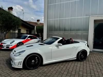 Mercedes-Benz SLK 55  AMG DAVVERO UNICA PRONTA CONSEGNA Bianco usata San Paolo d'Argon