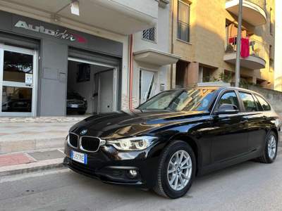 BMW Serie 3 316d d Touring Business Advantage aut. Nero usata Grottaglie