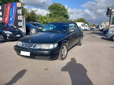 Saab 9-3 2.0i 16V cat Cabriolet Nero usata Nola