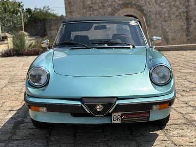Alfa Romeo Spider Duetto 1.6 Carburatori Iscr. ASI Verde usata Castellaneta