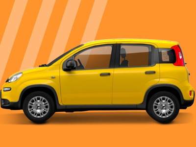 Fiat Panda 1.0  Firefly S&S Hybrid Giallo usata Somma Vesuviana