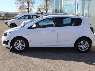 Chevrolet Aveo 1.2 86CV metano 5 porte LT Bianco usata Fontanellato