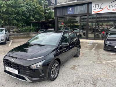 Hyundai Bayon 1.0 T-GDI Hybrid 48V iMT XClass SCONTO ROTT Nero usata Scurcola Marsicana