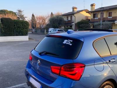 BMW Serie 1 120d Tenuta da appassionato Blu/Azzurro usata Ponzano Veneto