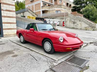 Alfa Romeo Spider 1.6 IV SERIE - TARGA ORO !! Rosso usata Ancona