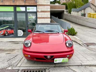 Alfa Romeo Spider 1.6 IV SERIE - TARGA ORO !! Rosso usata Ancona