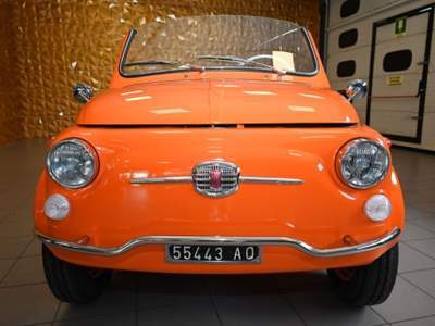 Fiat 500 F110 SPIAGGINA TOTALMENTE RESTAURATA TARGHE ORIGIN Arancione usata Brescia