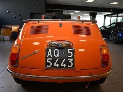 Fiat 500 F110 SPIAGGINA TOTALMENTE RESTAURATA TARGHE ORIGIN Arancione usata Brescia