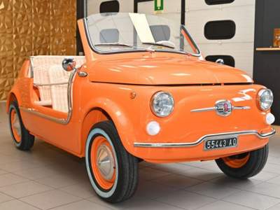 Fiat 500 F110 SPIAGGINA TOTALMENTE RESTAURATA TARGHE ORIGIN Arancione usata Brescia
