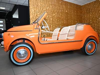Fiat 500 F110 SPIAGGINA TOTALMENTE RESTAURATA TARGHE ORIGIN Arancione usata Brescia
