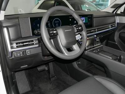 Hyundai Santa Fe 1.6 T-GDi HEV 4WD AT 7 posti XCLASS Bianco usata Castelnuovo Rangone