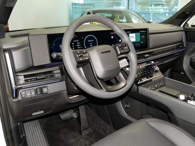 Hyundai Santa Fe 1.6 T-GDi HEV 4WD AT 7 posti XCLASS Bianco usata Castelnuovo Rangone