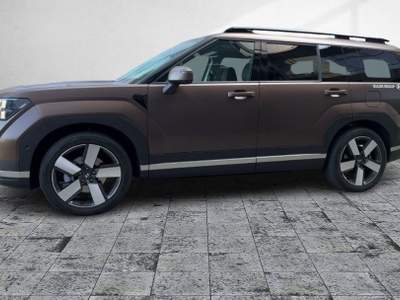 Hyundai Santa Fe 1.6 T-GDi HEV 4WD AT 7 posti XCLASS Marrone usata Castelnuovo Rangone