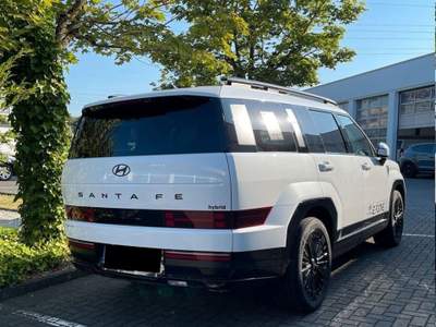 Hyundai Santa Fe 1.6 T-GDi HEV 4WD AT 7 posti XCLASS Bianco usata Castelnuovo Rangone