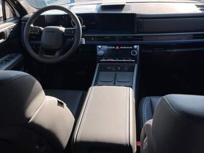Hyundai Santa Fe 1.6 T-GDi HEV 4WD AT 7 posti XCLASS Bianco usata Castelnuovo Rangone