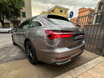 Audi A6 45tfsi SW AUTO UNIPRO HYBRID PELLE ITALIANA Grigio usata Roma