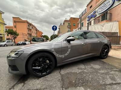 Audi A6 45tfsi SW AUTO UNIPRO HYBRID PELLE ITALIANA Grigio usata Roma