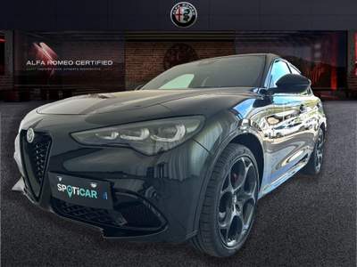Alfa Romeo Stelvio 2.2 Turbodiesel 210 CV AT8 Q4 Veloce Nero usata Bologna