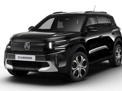 Citroen C3 Aircross Hybrid 136 e-DCS6 Max Nero usata Somma Vesuviana