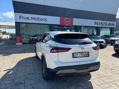 Nissan Qashqai 1.3 mhev N Connecta 2wd 140cv Bianco usata Taranto