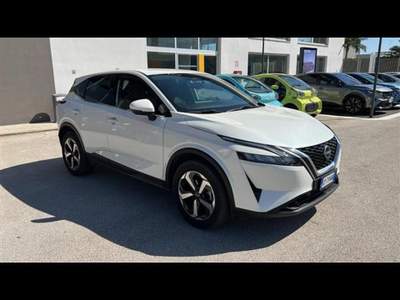 Nissan Qashqai 1.3 mhev N Connecta 2wd 140cv Bianco usata Taranto