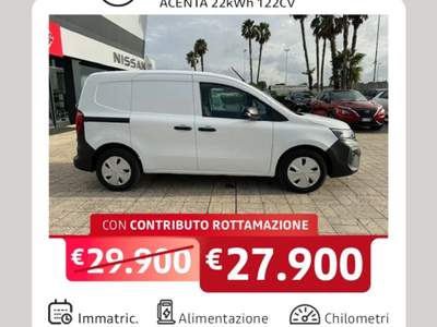 Nissan Townstar Van EV L1 122cv Acenta 22kWh Bianco usata Taranto