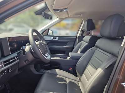 Hyundai Santa Fe 1.6 T-GDi HEV 4WD AT 7 posti XCLASS Marrone usata Castelnuovo Rangone