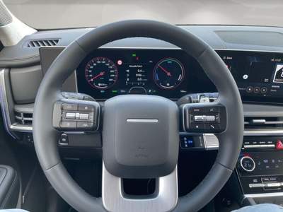 Hyundai Santa Fe 1.6 T-GDi HEV 4WD AT 7 posti XCLASS Nero usata Castelnuovo Rangone