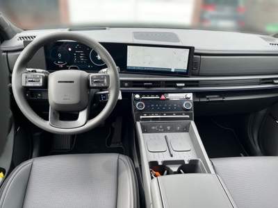 Hyundai Santa Fe 1.6 T-GDi HEV 4WD AT 7 posti XCLASS Nero usata Castelnuovo Rangone