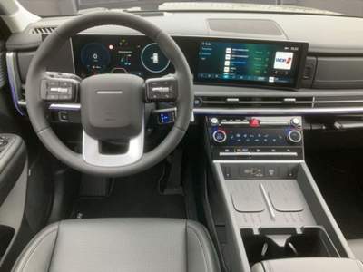 Hyundai Santa Fe 1.6 T-GDi HEV 4WD AT 7 posti XCLASS Nero usata Castelnuovo Rangone