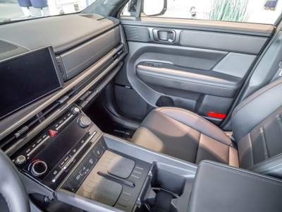 Hyundai Santa Fe 1.6 T-GDi HEV 4WD AT 7 posti XCLASS Nero usata Castelnuovo Rangone