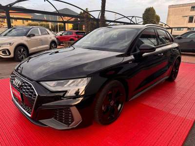 Audi A3 SPB 35 TDI S tronic S line edition Nero usata Vo'