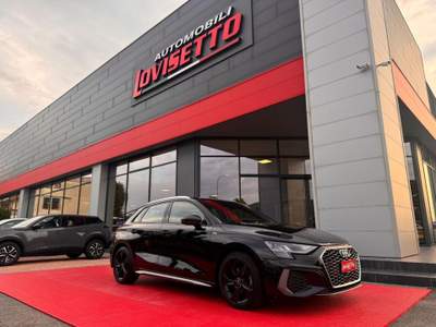 Audi A3 SPB 35 TDI S tronic S line edition Nero usata Vo'