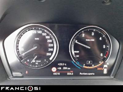 BMW X1 16d sDrive MSport Steptronic Nero usata Mirandola