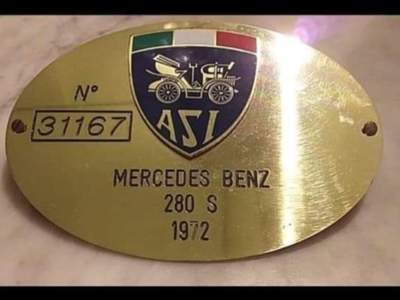 Mercedes-Benz Classe S Stupenda Mercedes 280 Adi Oro , unico proprietario Beige usata Livorno