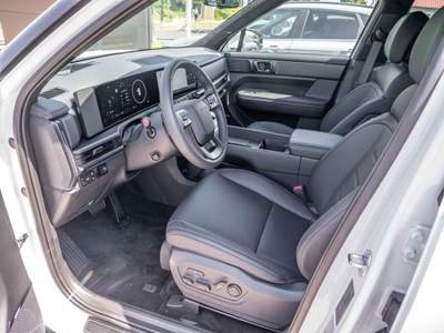 Hyundai Santa Fe 1.6 T-GDi HEV 4WD AT 7 posti XCLASS Bianco usata Castelnuovo Rangone