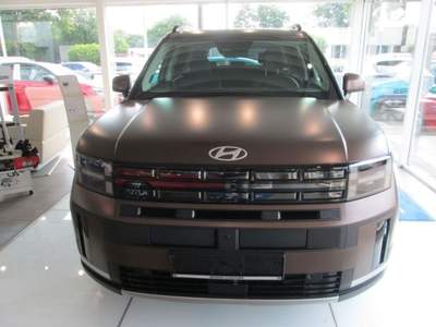 Hyundai Santa Fe 1.6 T-GDi HEV 4WD AT 7 posti XCLASS Marrone usata Castelnuovo Rangone
