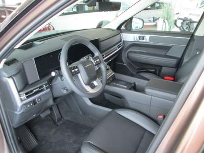 Hyundai Santa Fe 1.6 T-GDi HEV 4WD AT 7 posti XCLASS Marrone usata Castelnuovo Rangone