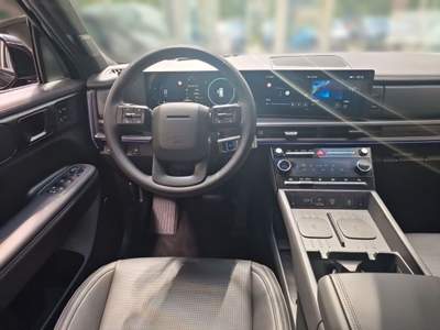Hyundai Santa Fe 1.6 T-GDi HEV 4WD AT 7 posti XCLASS Nero usata Castelnuovo Rangone