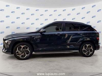 Hyundai Kona 1.6 HEV NLine 2WD DCT Blu/Azzurro usata Pistoia